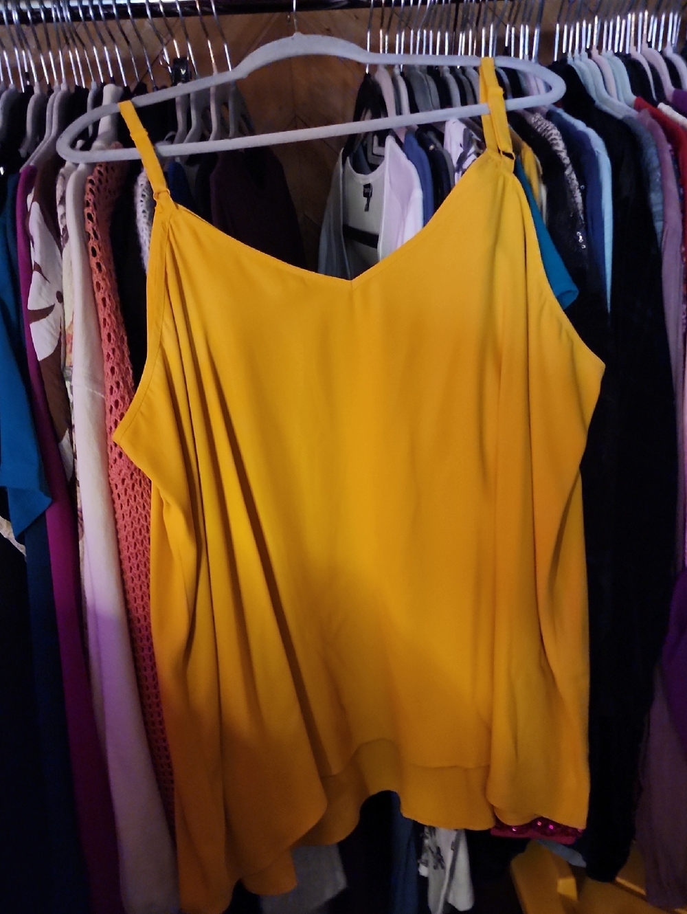 Yellow tank top
